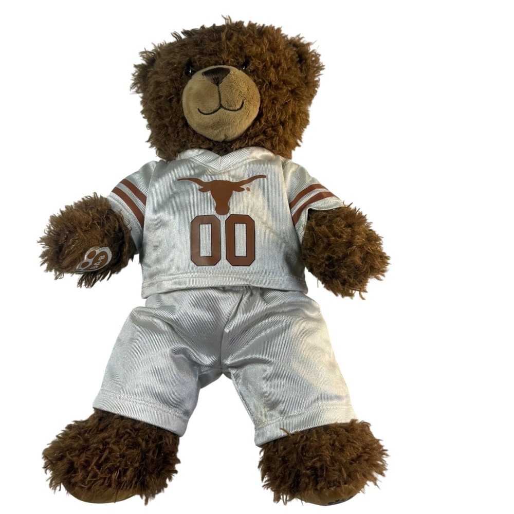 Build A Bear Harry Potter Hogwarts Teddy Texas Longhorns Football Uniform UT